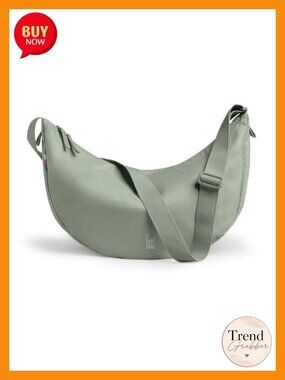 Crescent Crossbody Bag Water-Resistant Hobo Shoulder Purse Adjustable Strap